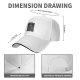 Black Baseball Cap with How to Train Your Dragon King Hiccup Print