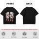 Olive T-Shirt With Retro Cartoon Fighting Ice Cubes Graphic
