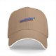 Black baseball cap with 'The Less You Know' retro graphic