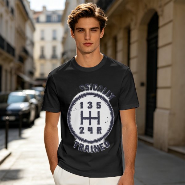 Classically Trained Manual Transmission Gear T-Shirt