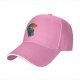 Black Baseball Cap With Fantasy Warrior Art Print