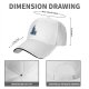 Black Baseball Cap With Decorated Christmas Tree Graphic
