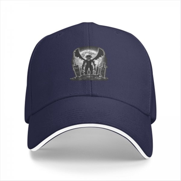 Black Clover Devil Silhouette Graphic Baseball Cap