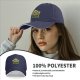 Black Baseball Cap With Goofy Green Slime Monster Print
