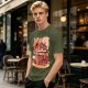 Anime Style Restaurant Scene Graphic T-Shirt Artwork