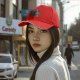 Black baseball cap with 'Everything is Terrible' skeleton graphic