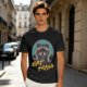 Olive Raccoon Eat Trash Graphic T-Shirt