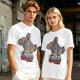 Olive T-shirt with T-Man He-Man parody graphic and 'I Pity The Fool' text