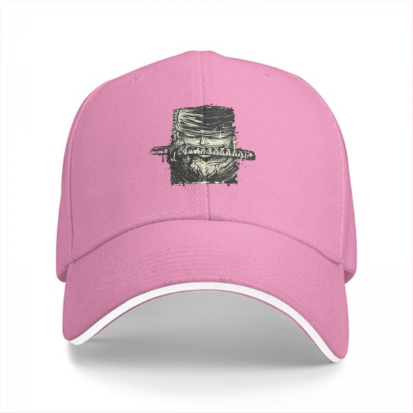Black Baseball Cap With One Piece Roronoa Zoro Art Print