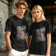 Critical Hit Dragon D20 DnD Themed Graphic T-Shirt