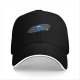 Black Baseball Cap With Cookie Monster Galaxy Print