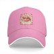 Black Baseball Cap With Dante's Pizza Devil Trigger Print