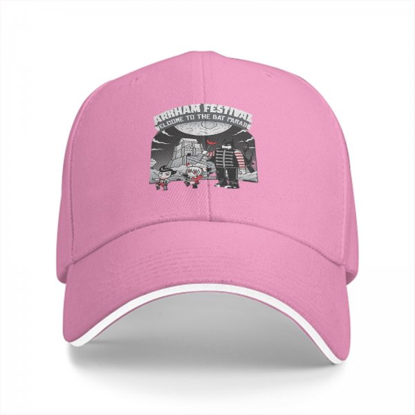 Arkham Festival Welcome to the Bat Parade Graphic Baseball Cap