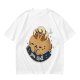 Olive T-Shirt With Cute Cinnamon Bunny Roll Graphic And You Roll Text