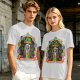 Loki Charms Christmas Edition Themed Graphic T-Shirt
