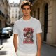 Olive T-Shirt with Cat Darth Vader 'I Like My Coffee On The Dark Side' Print