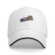 Black baseball cap with chocolate cat graphic design