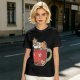Olive T-Shirt With Cute Capybara In Christmas Hot Cocoa Mug Print