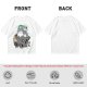 Olive T-shirt with Studio Ghibli Totoro and Spirited Away Characters Print
