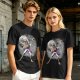 Olive T-shirt with One Piece Gear 5 Luffy Graphic Print
