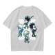 Hunter x Hunter Chibi Characters Graphic Olive T-Shirt