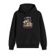 Horror Chainsaw Graphic Hoodie with 'I Have Your Face' Print