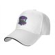 Black Baseball Cap With Fantasy Dragon And Warrior Graphic