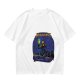 Olive T-Shirt With Megaverse Sci-Fi Villain Graphic Print