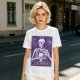 Olive T-Shirt With Skeleton Tarot Card 'The Coffee' Print
