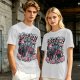 Creep Hop We Don't Stop Horror Character Graphic T-Shirt