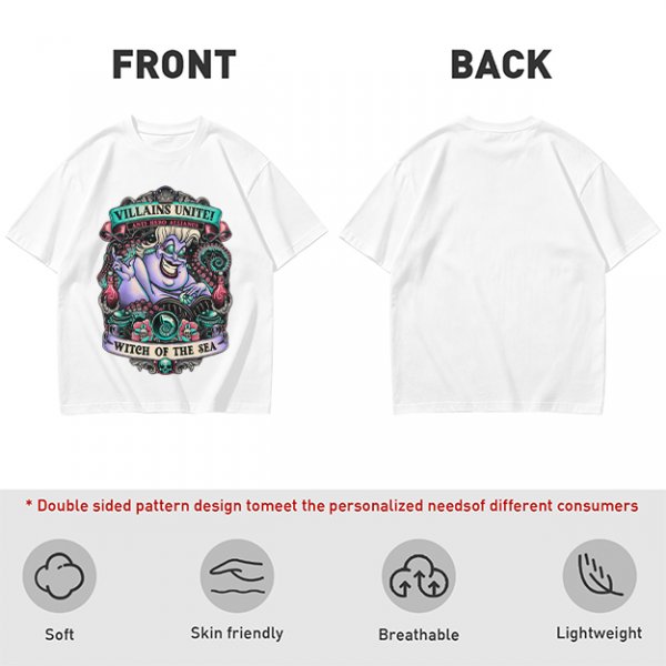Villains Unite Witch of the Sea Ursula Graphic T-Shirt