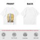 Olive T-Shirt With Funny Taco Characters Around A Campfire