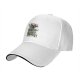 Black Baseball Cap With 'Death By Coffee' Skeleton Graphic