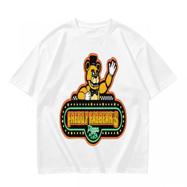 Freddy Fazbear's Pizza Place Graphic Olive T-Shirt