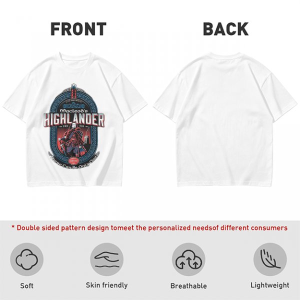 Macleod's Highlander There Can Be Only One Graphic T-Shirt