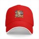 Black Baseball Cap With Cute Stacked Kittens Graphic