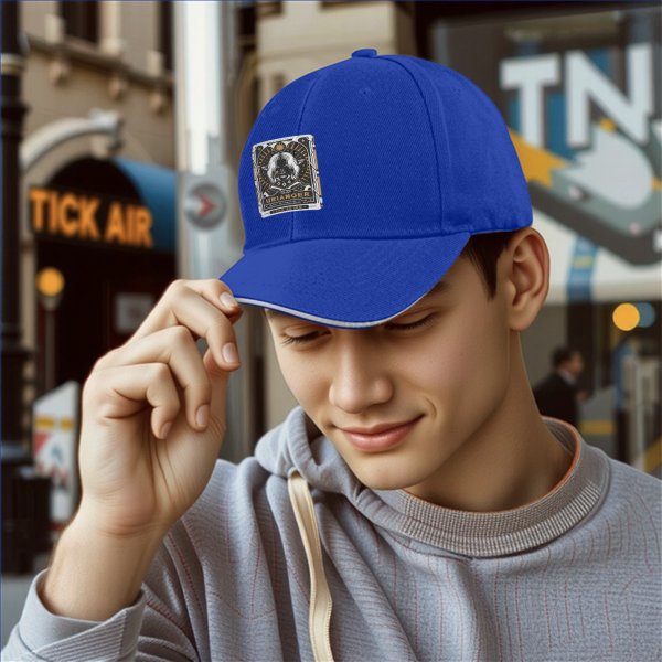 Urianger The Scion Tarot Style Graphic Black Baseball Cap