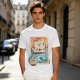 One Piece Going Merry Ship Stamp Graphic T-Shirt