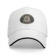 Black Baseball Cap With 'Cause Of Death No Kisses' Skull Graphic