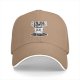 Black Coffee Baseball Cap With Angry Coffee Cup And Pentagram Design