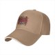 Black baseball cap with 'Please Correct Yourself If I'm Wrong' print