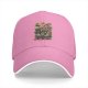 Black Baseball Cap with Halloween Themed Food Art Print