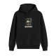 Black Hoodie With Funny Periodic Table 'Element Of Surprise' Print