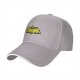 Black baseball cap with banana bat logo graphic