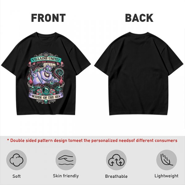 Villains Unite Witch of the Sea Ursula Graphic T-Shirt