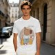 Olive T-Shirt Featuring the 'This Is Fine' Dog Meme Art