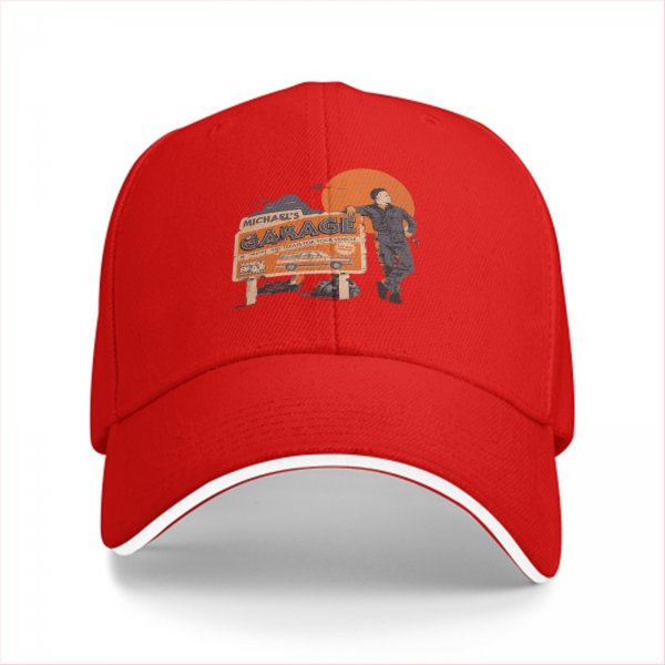 Michael's Garage Themed Black Baseball Cap