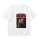 Olive Graphic T-Shirt With Grim Reaper 'Mom Come Pick Me Up' Print