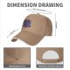 Black baseball cap with Skeletor Snake Mountain Gym graphic