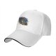Black Baseball Cap With Fantasy Dice Splash Art Design